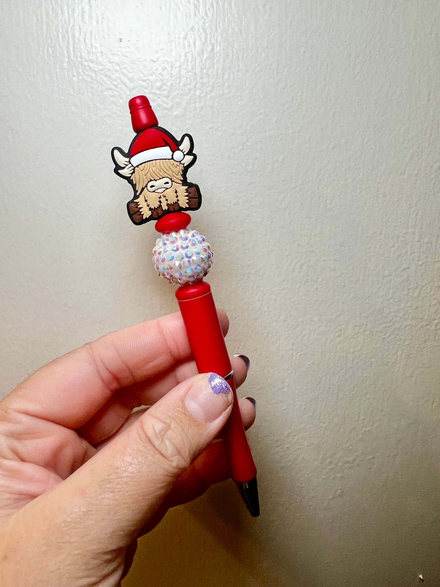Christmas Highland Cow Pen