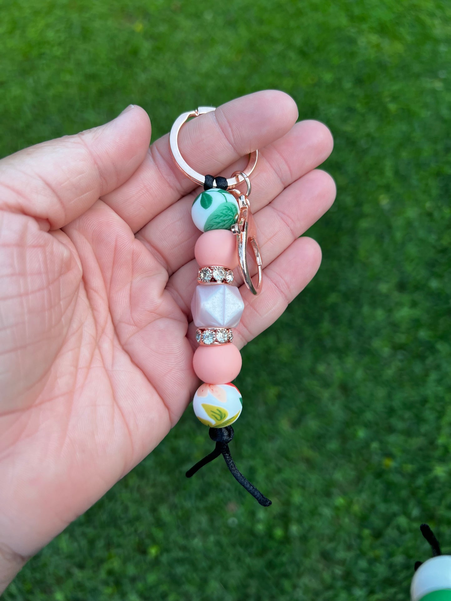 Floral Garden Keychain