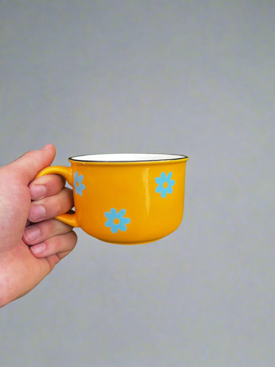 Summer Flower Mugs