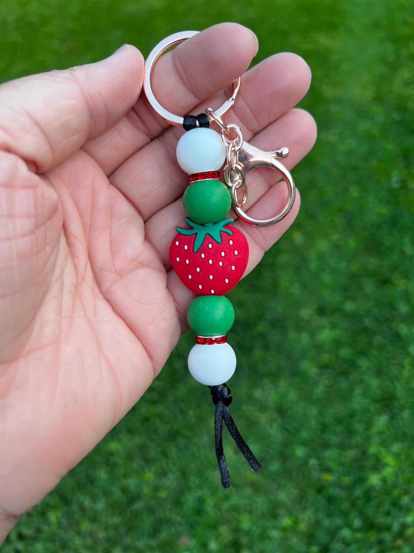 Strawberry Keychain