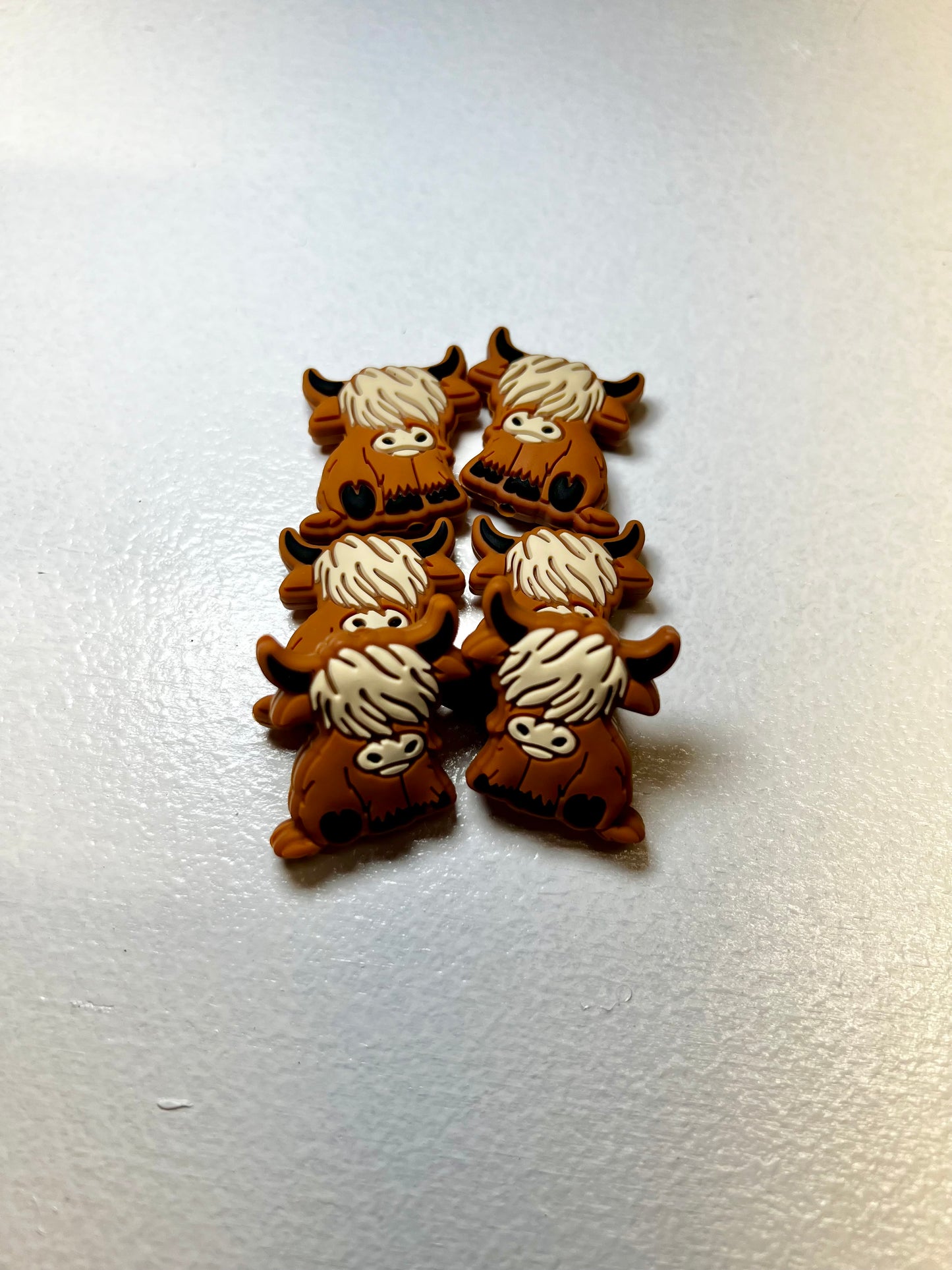 Highland Cow Silicone Focal