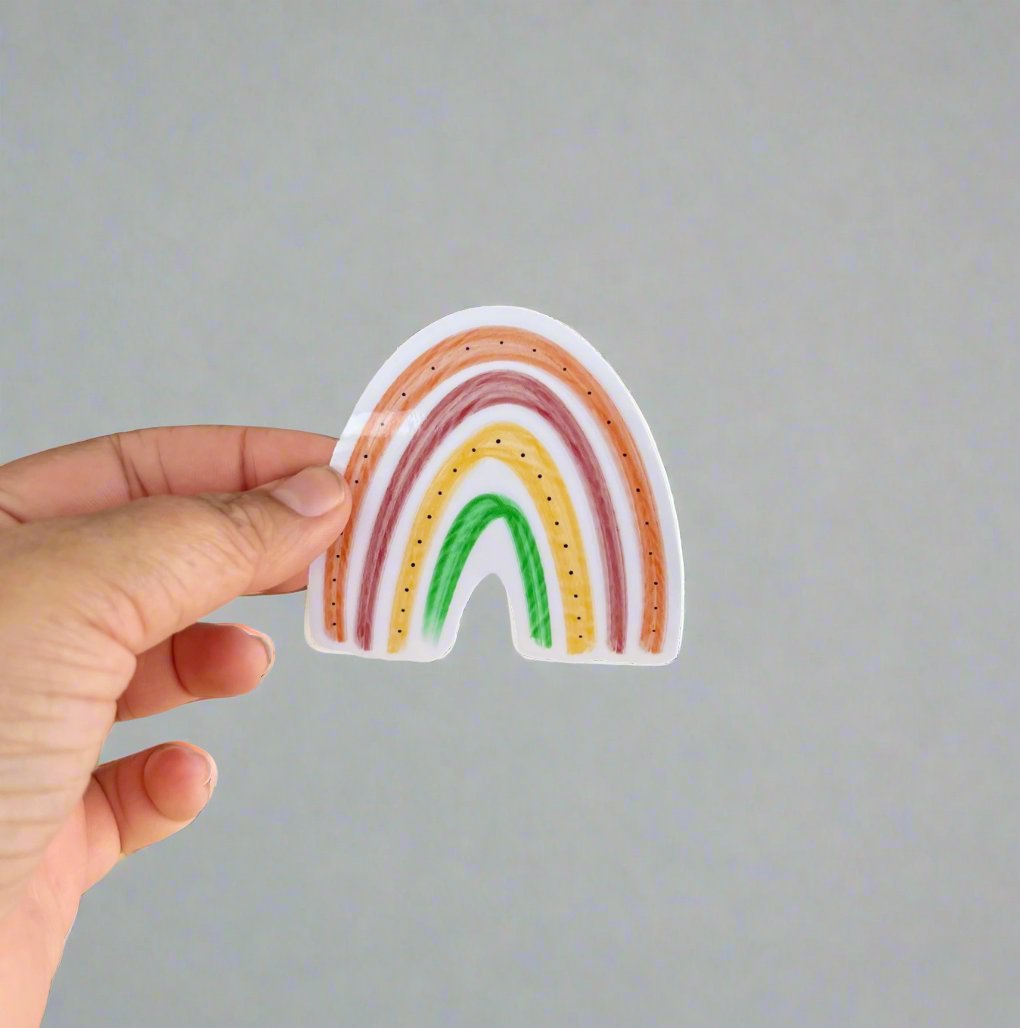 Fall Rainbow Sticker