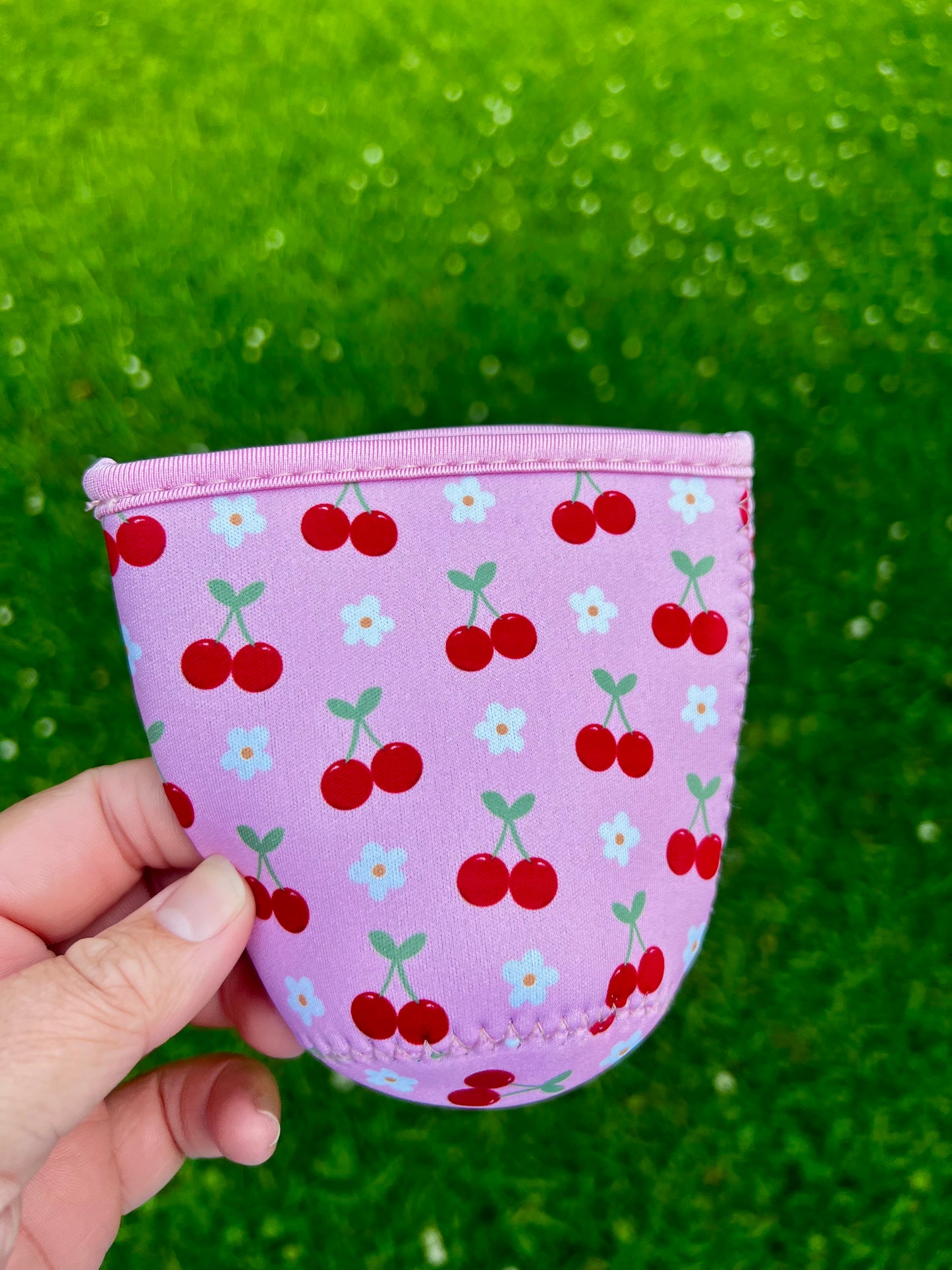 Cherry Iced Coffee Koozies