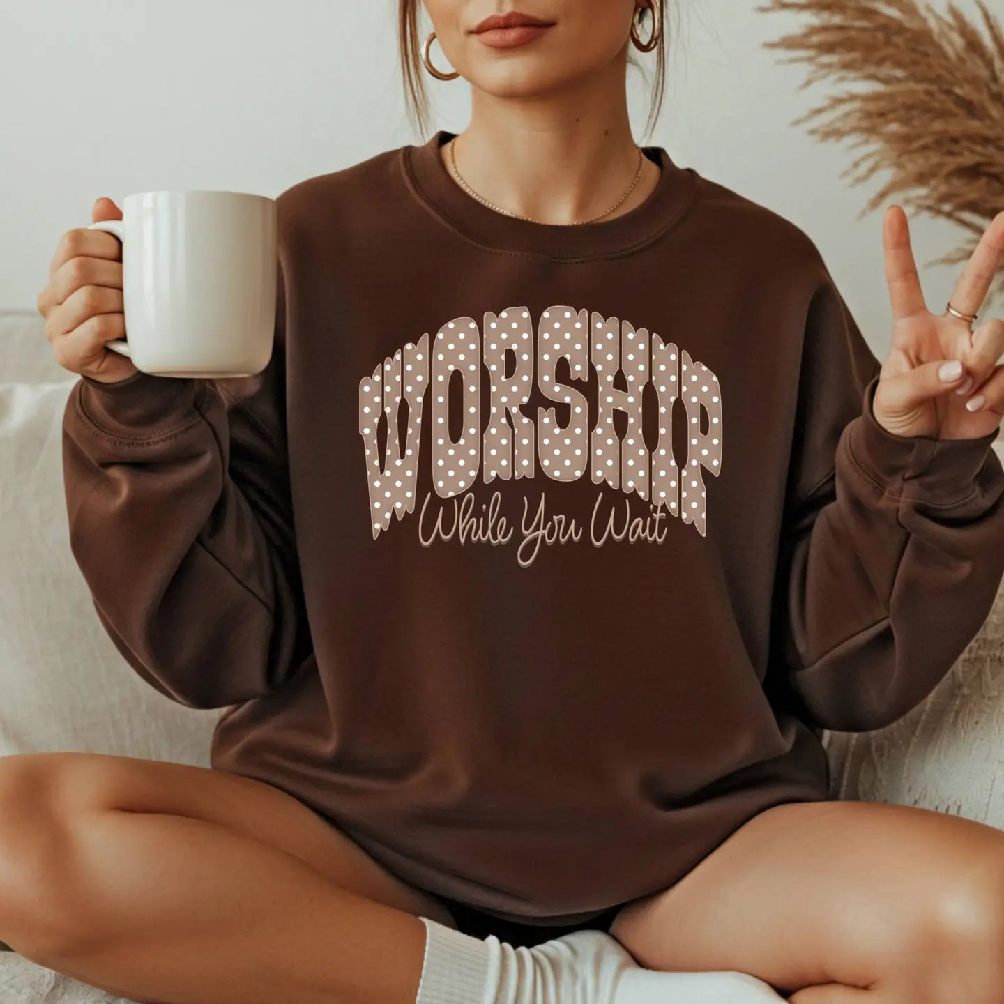 Worship While You Wait Crewneck Pre-Order