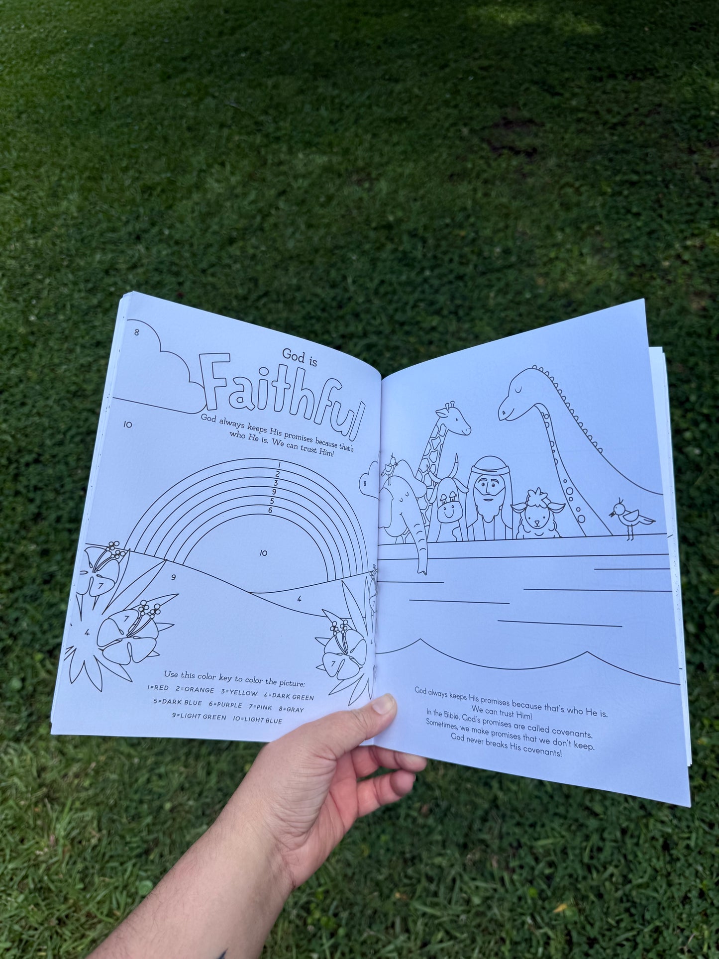 Our Great God Coloring Book