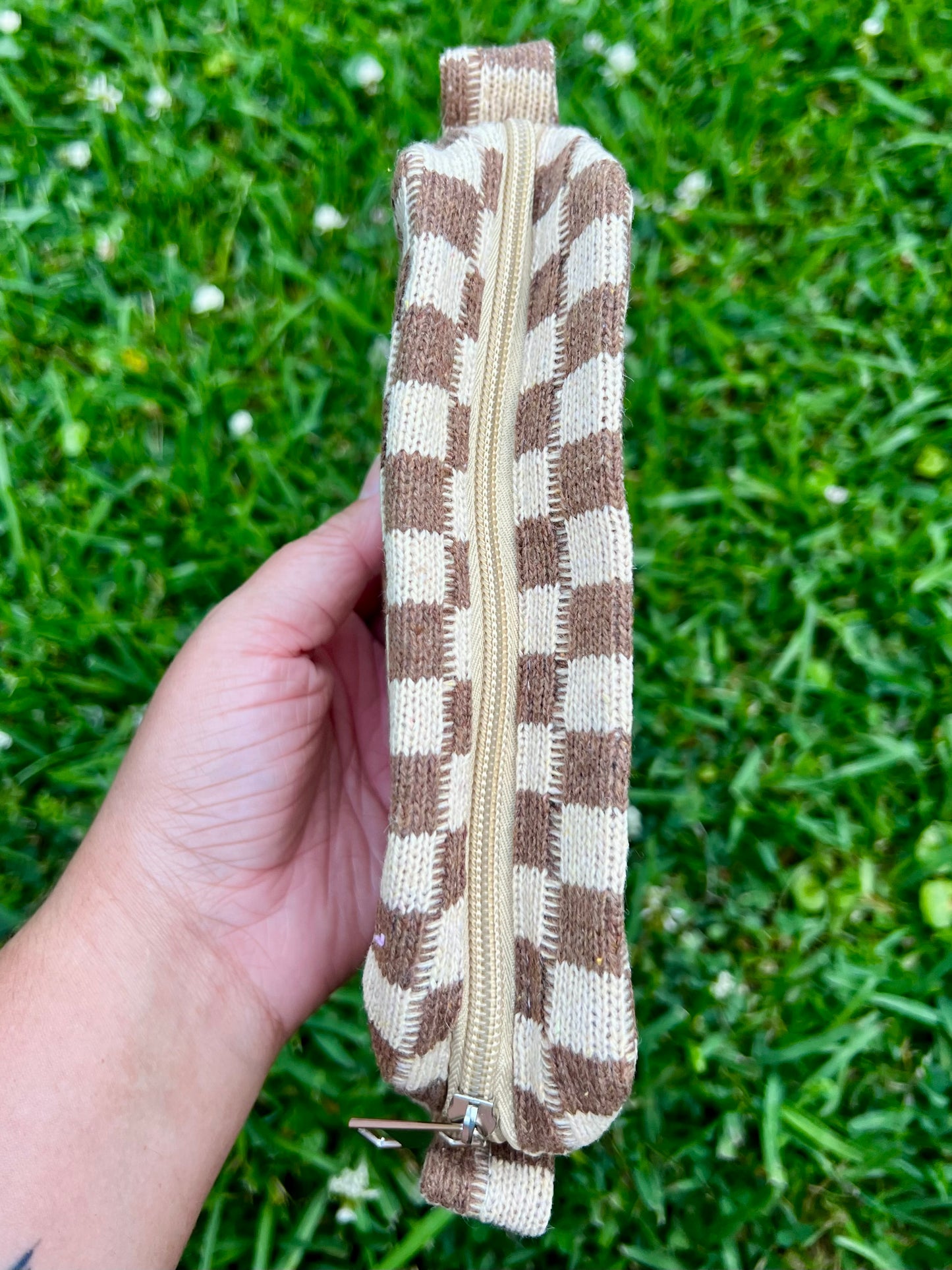 Checkered Pouches