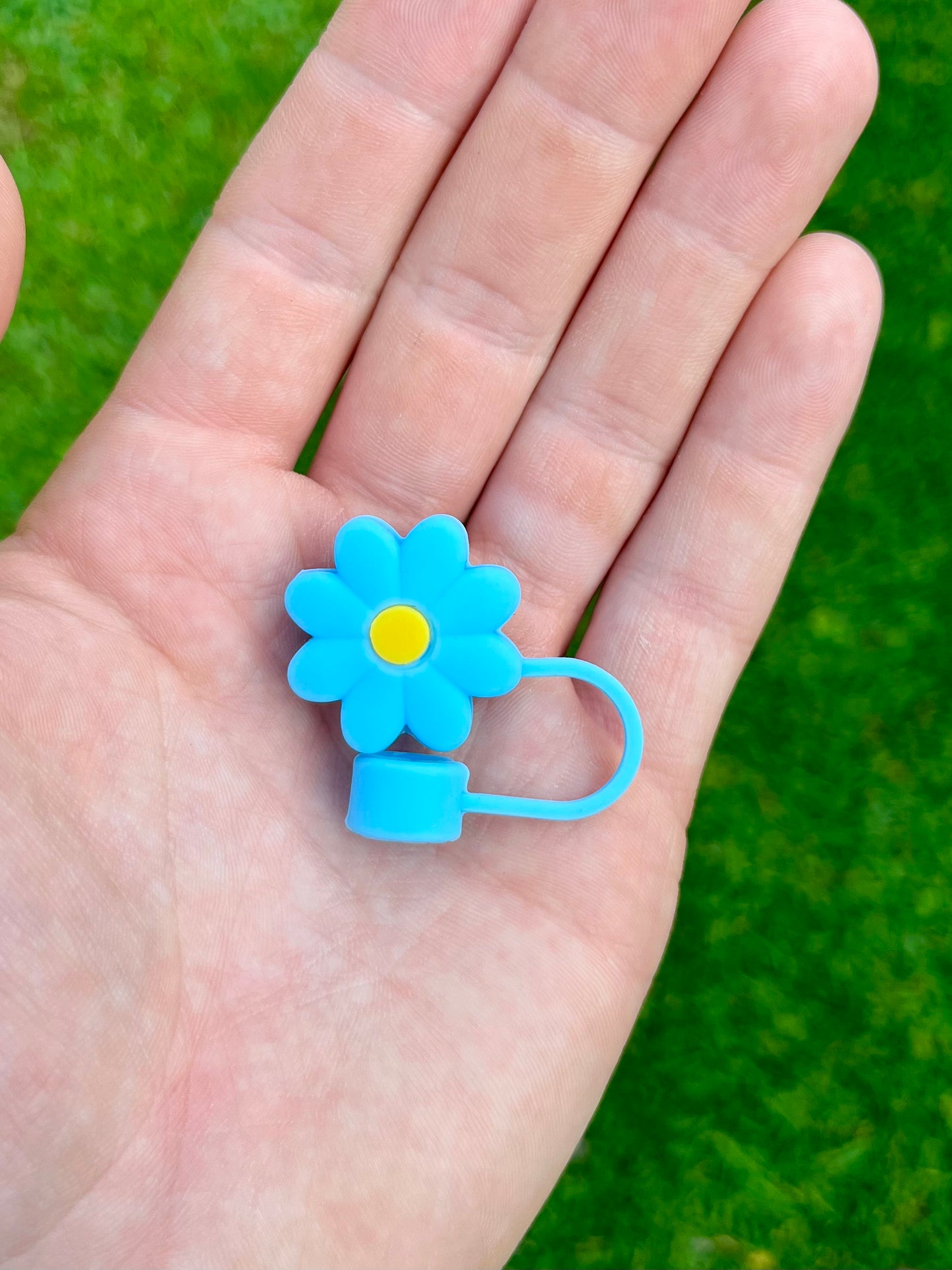 Flower Straw Toppers