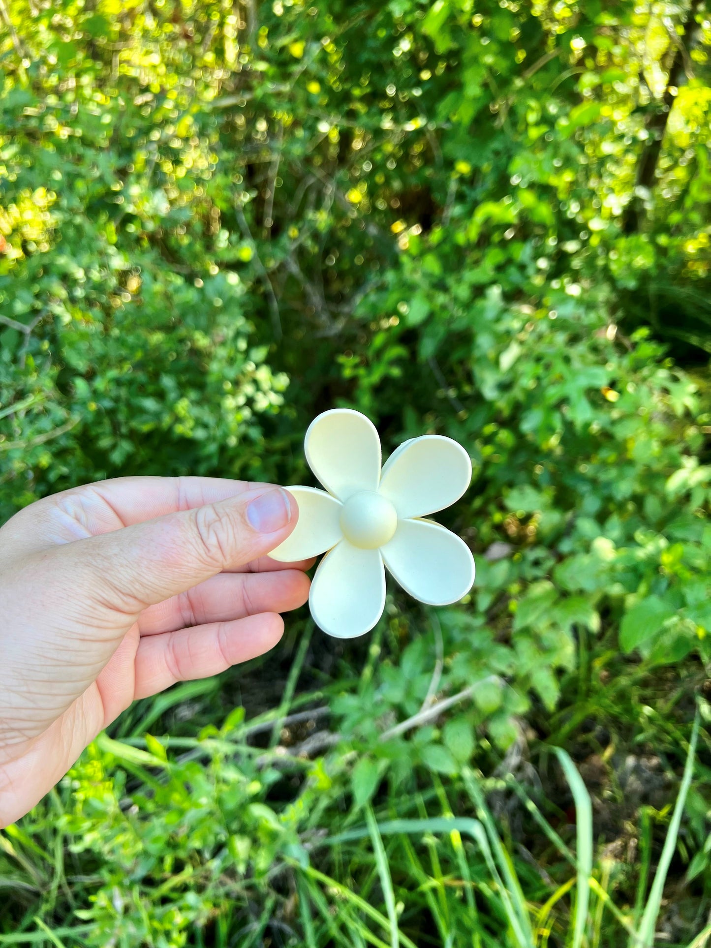 Flower Claw Clips