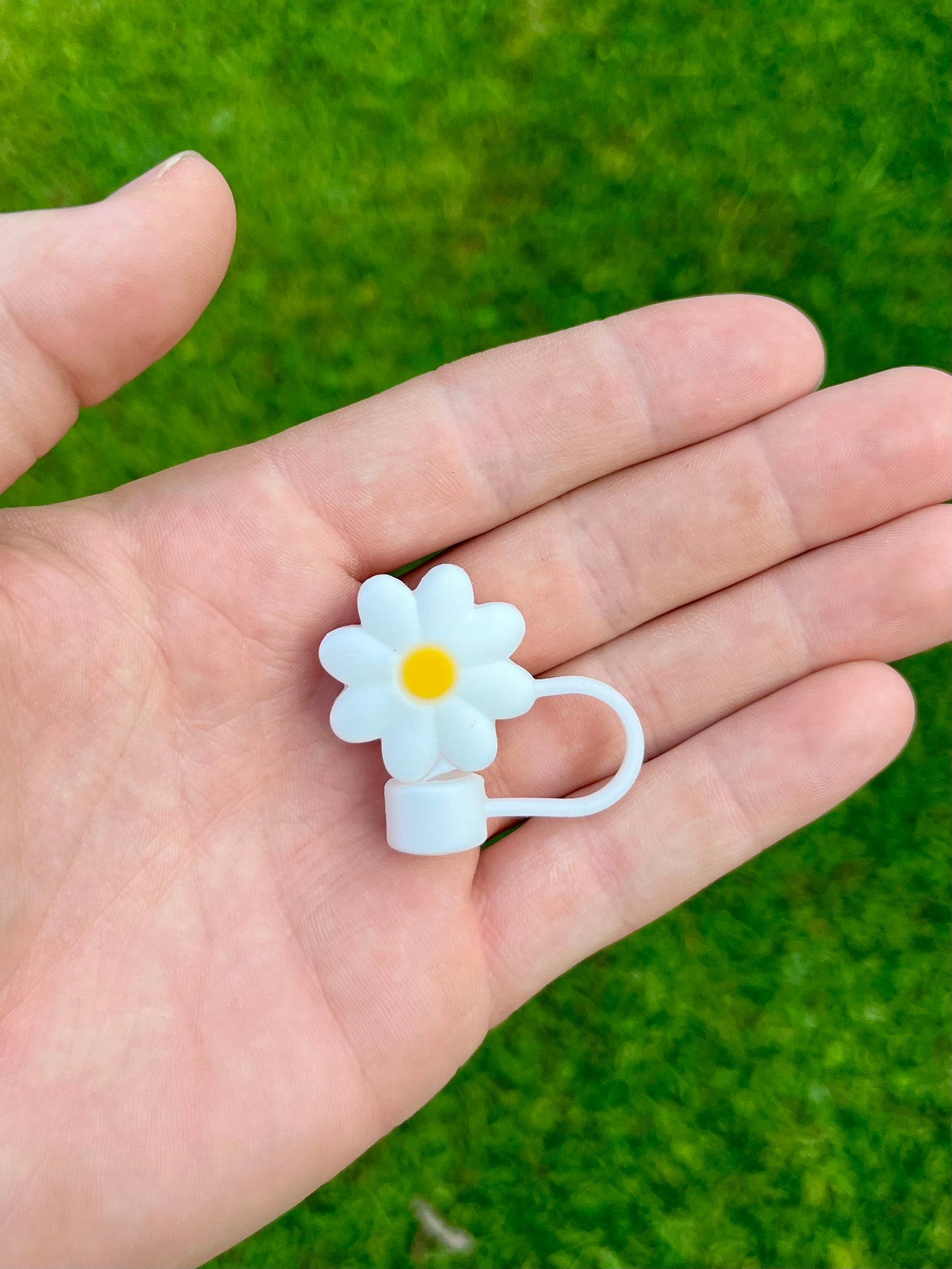 Flower Straw Toppers
