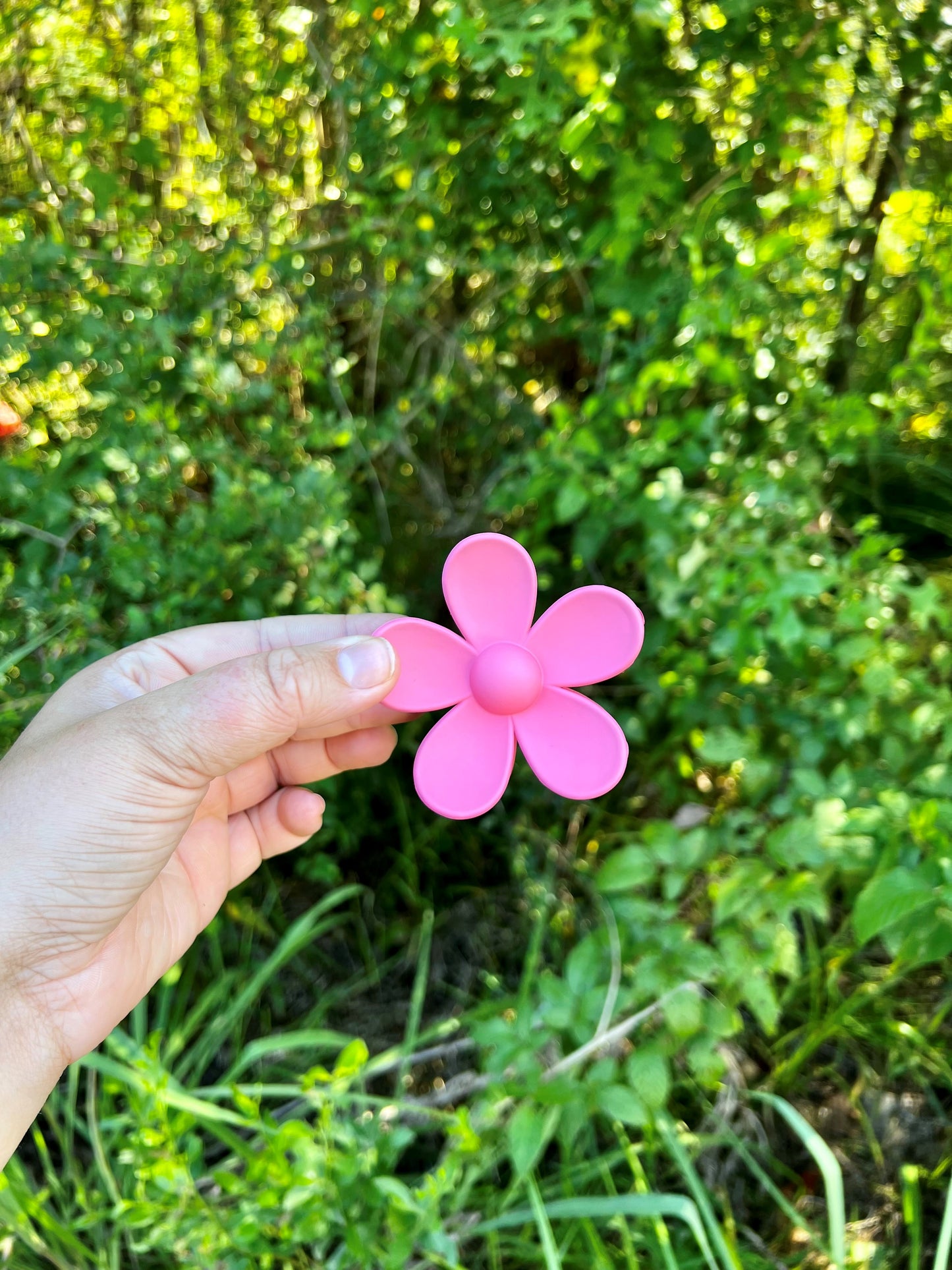 Flower Claw Clips