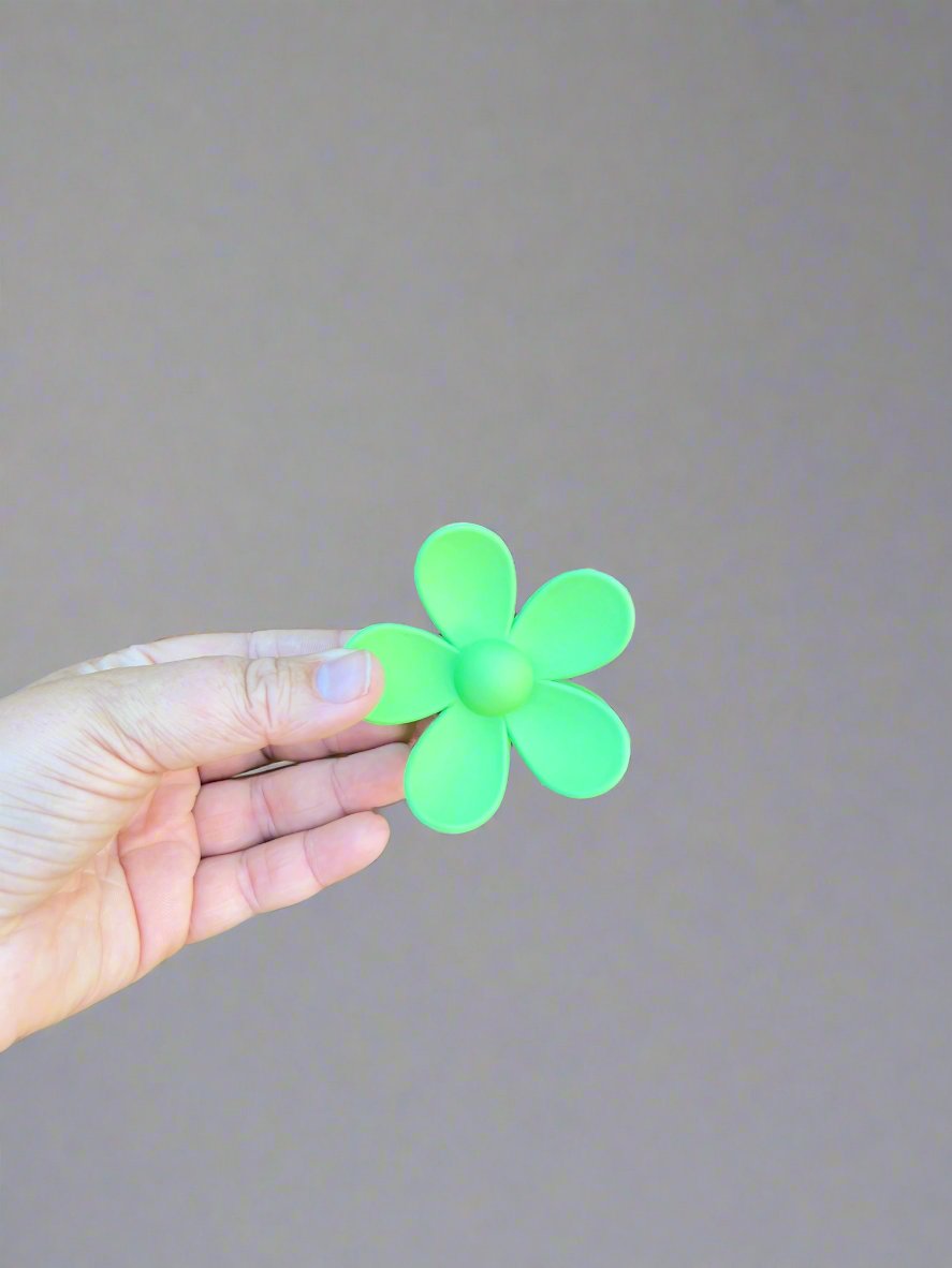 Flower Claw Clips