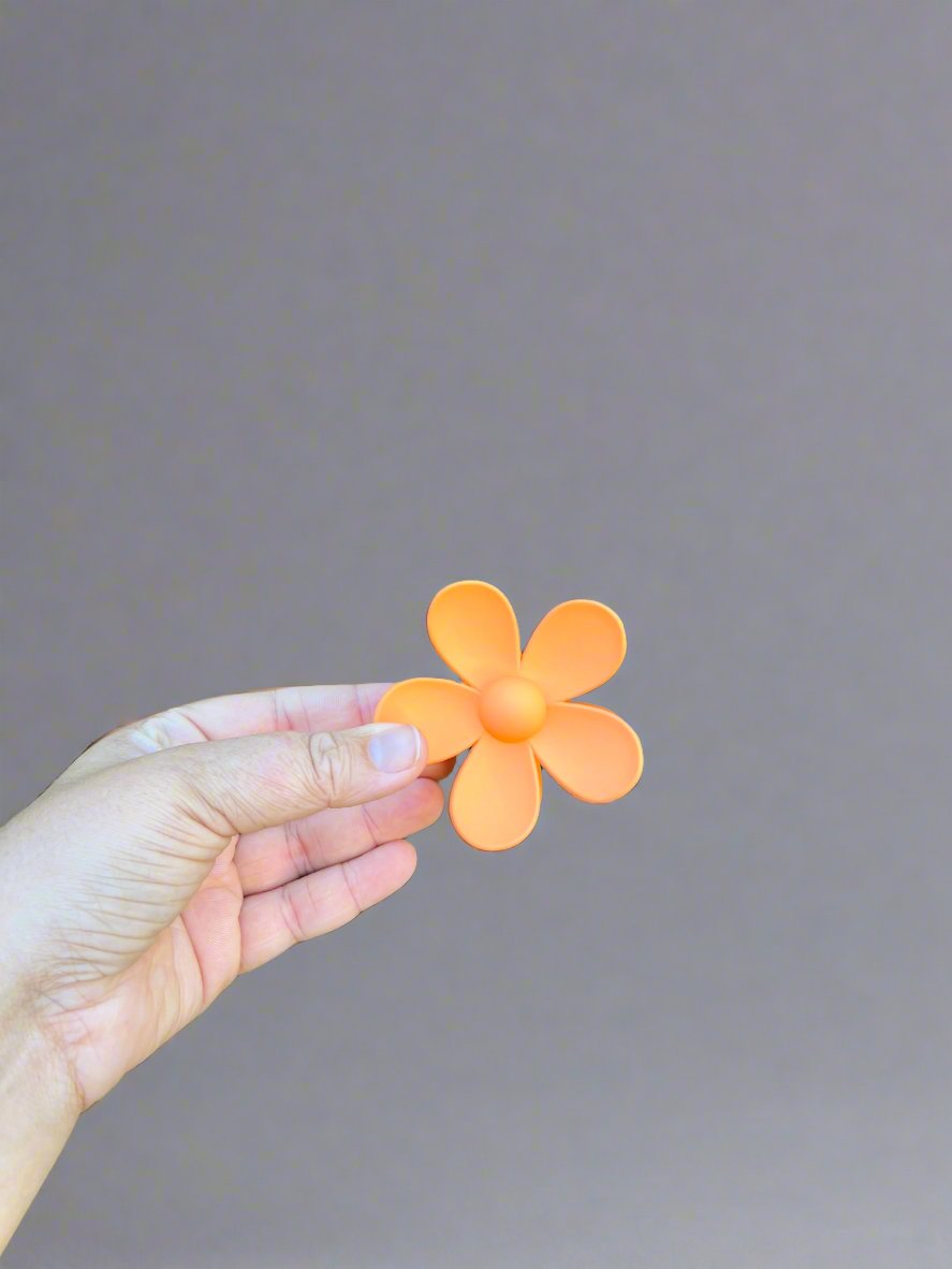 Flower Claw Clips