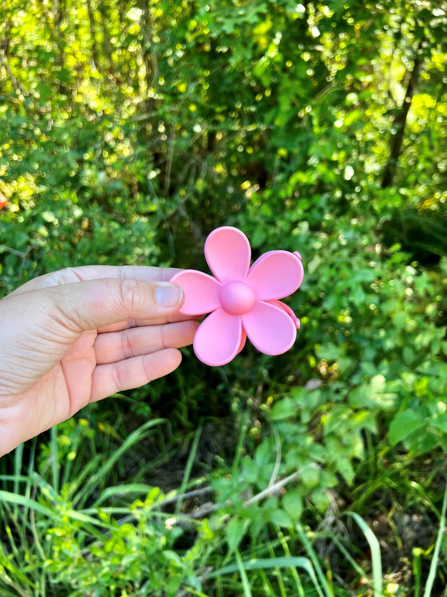 Flower Claw Clips