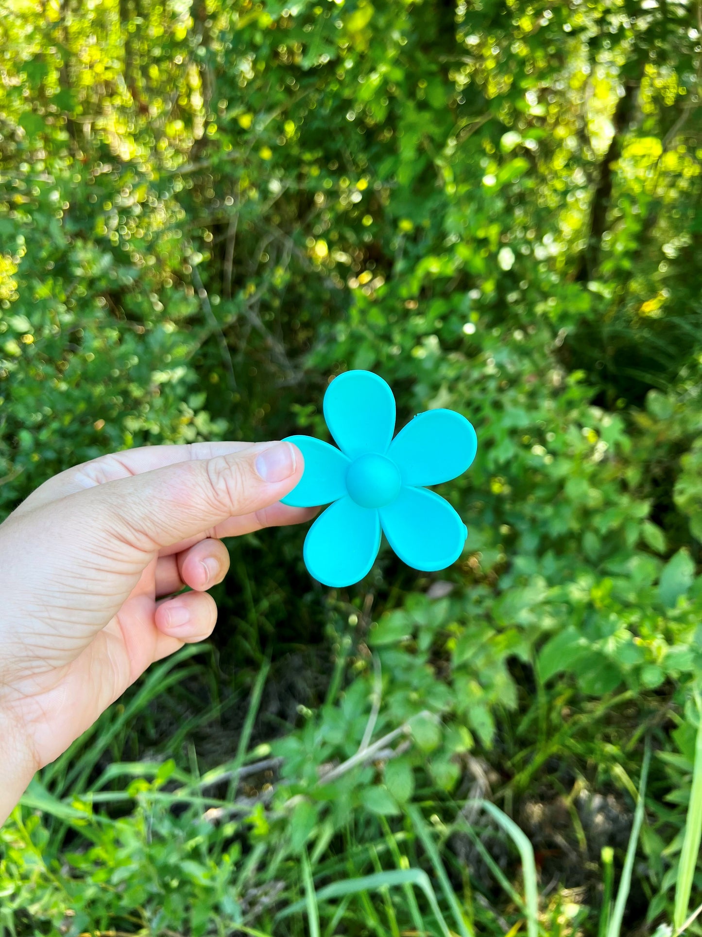 Flower Claw Clips