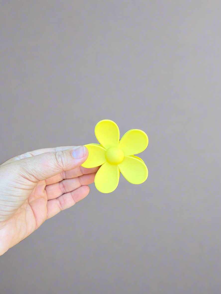 Flower Claw Clips