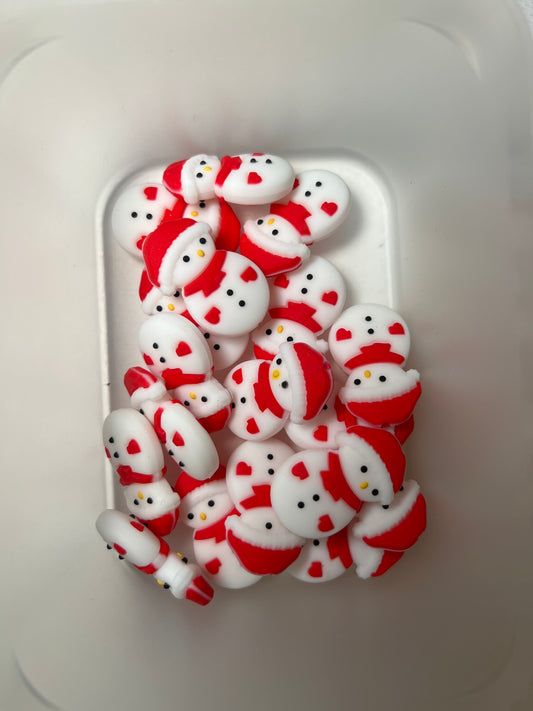 Snowman Silicone Focal