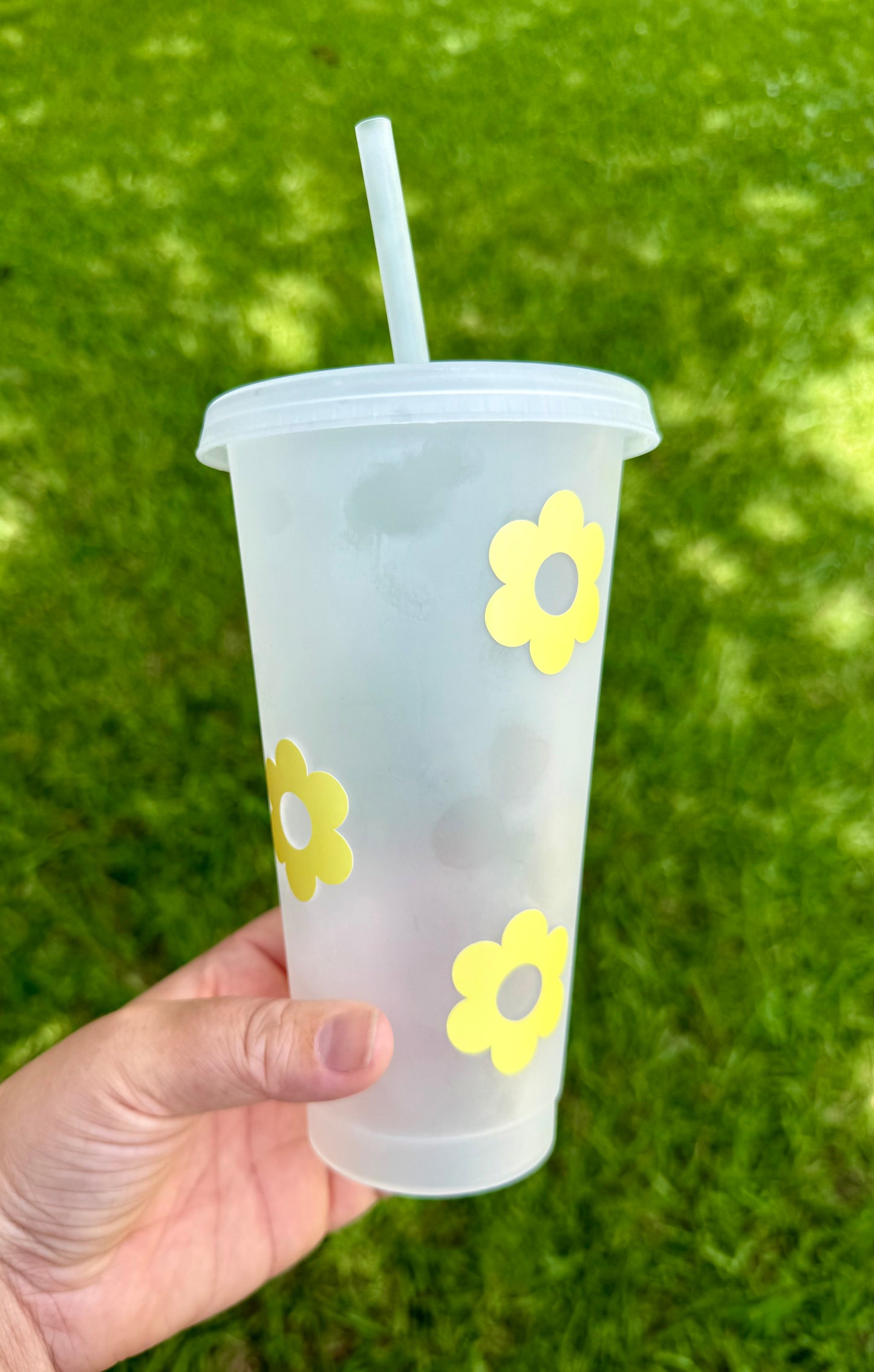 Yellow Color Changing Tumbler