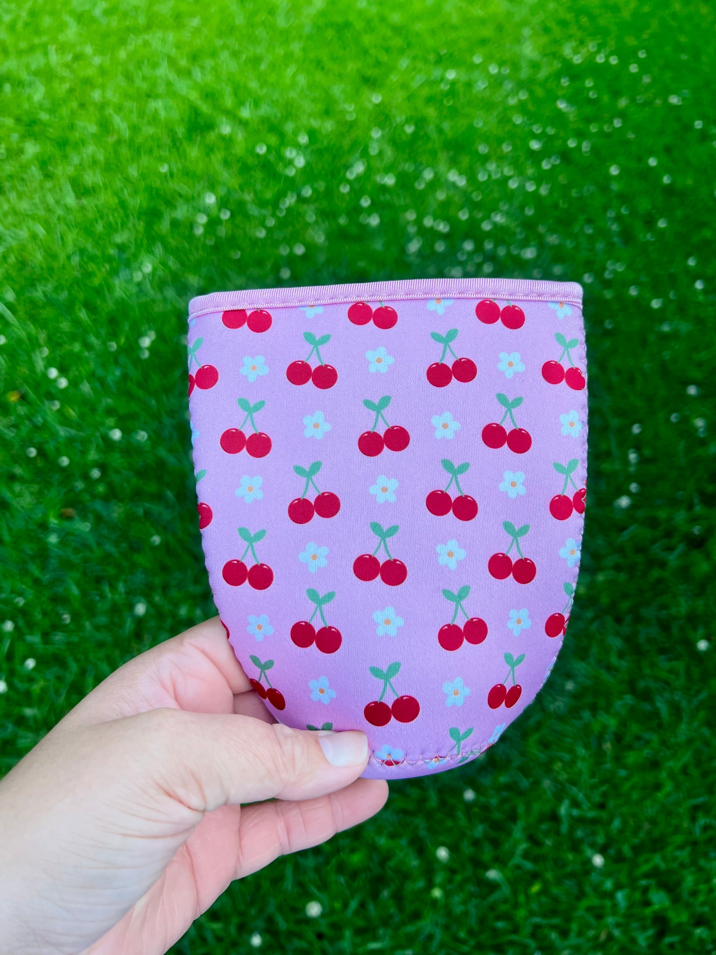 Cherry Iced Coffee Koozies