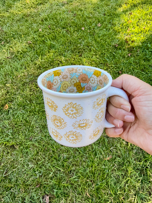 Golden Sunflower Mug