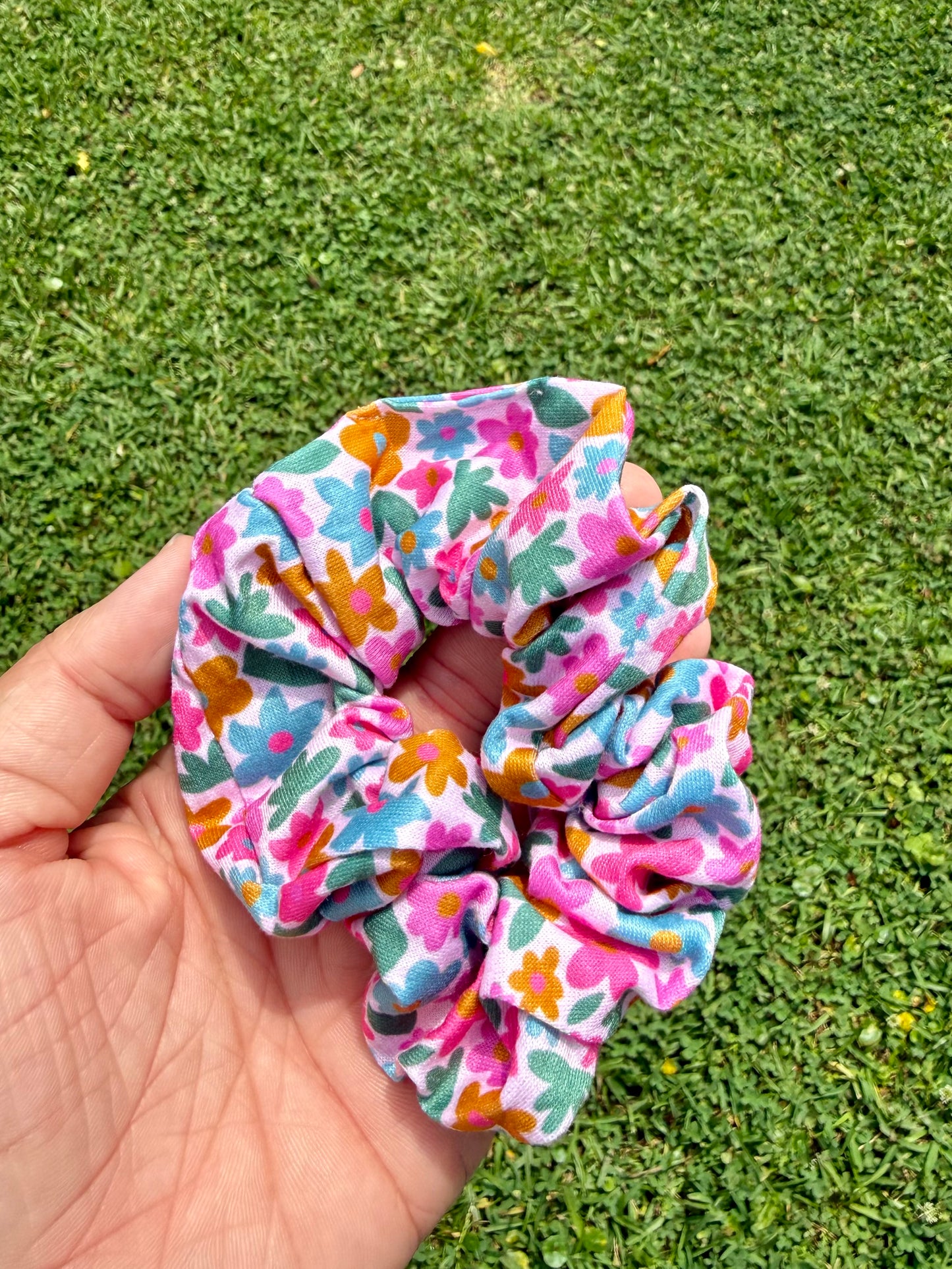Floral Scrunchies