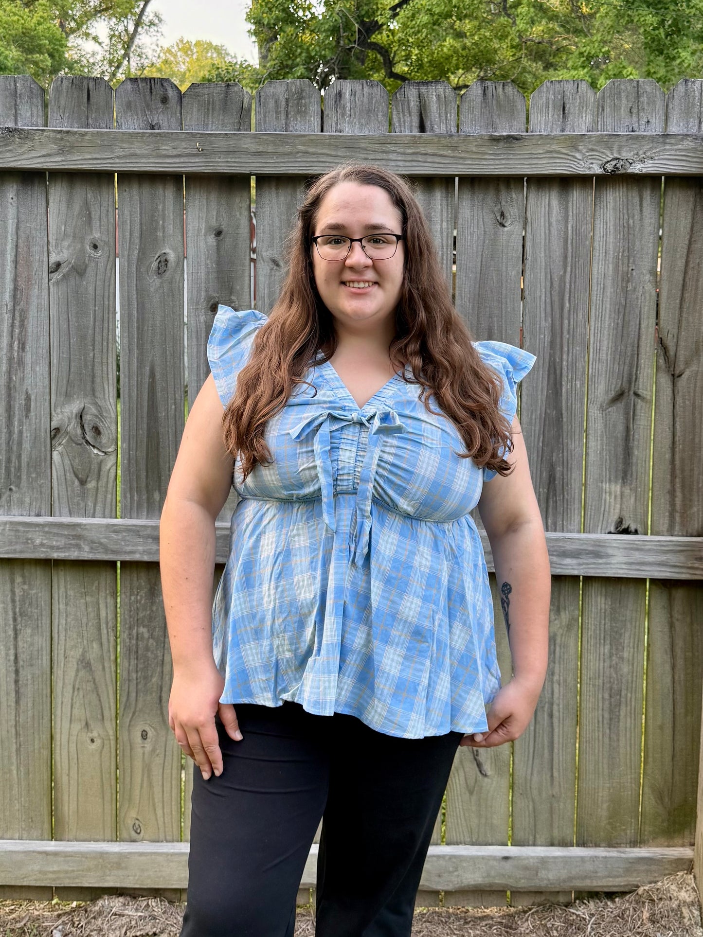 Bluebell Ruffle Top