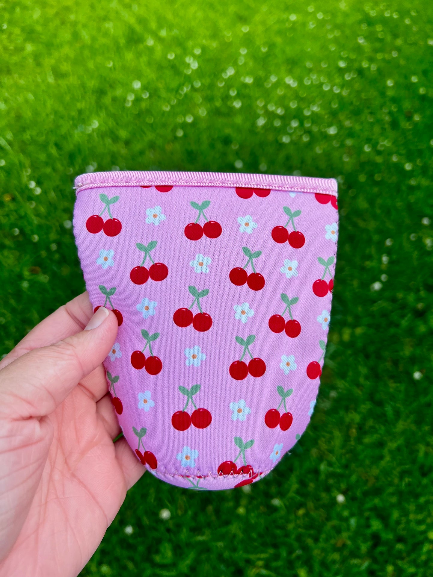 Cherry Iced Coffee Koozies