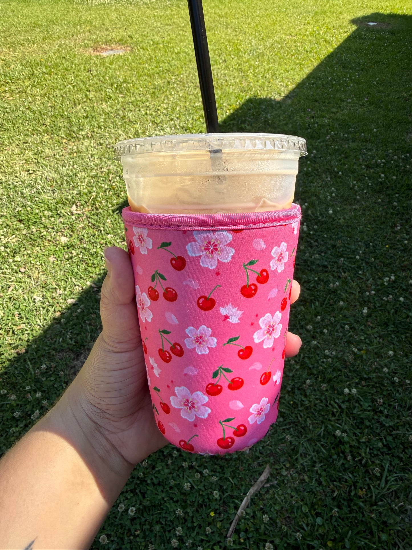 Cherry Blossom Koozie