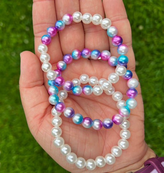Mermaid and Pearl Bracelets