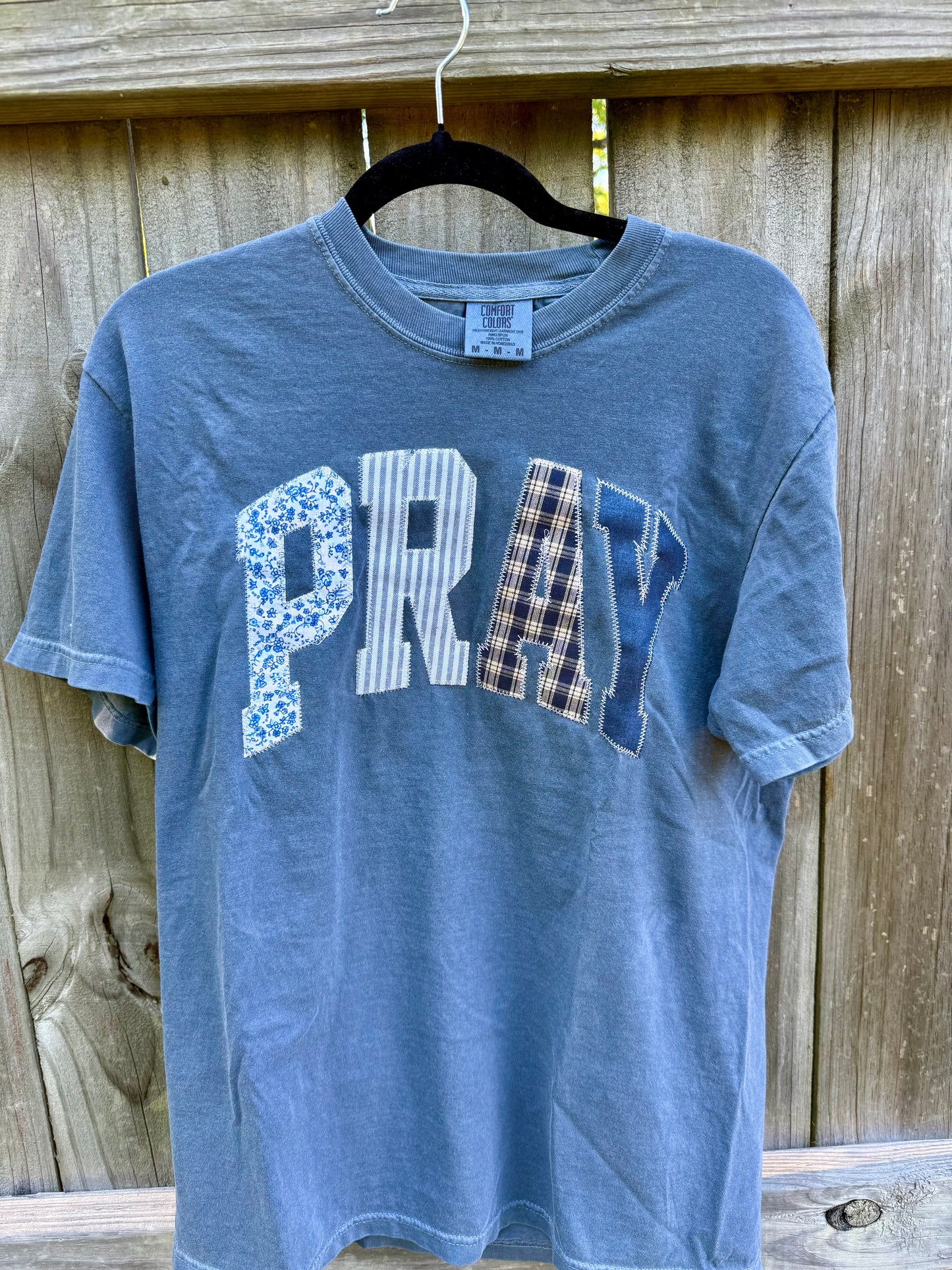 Pray Appliqué Shirt