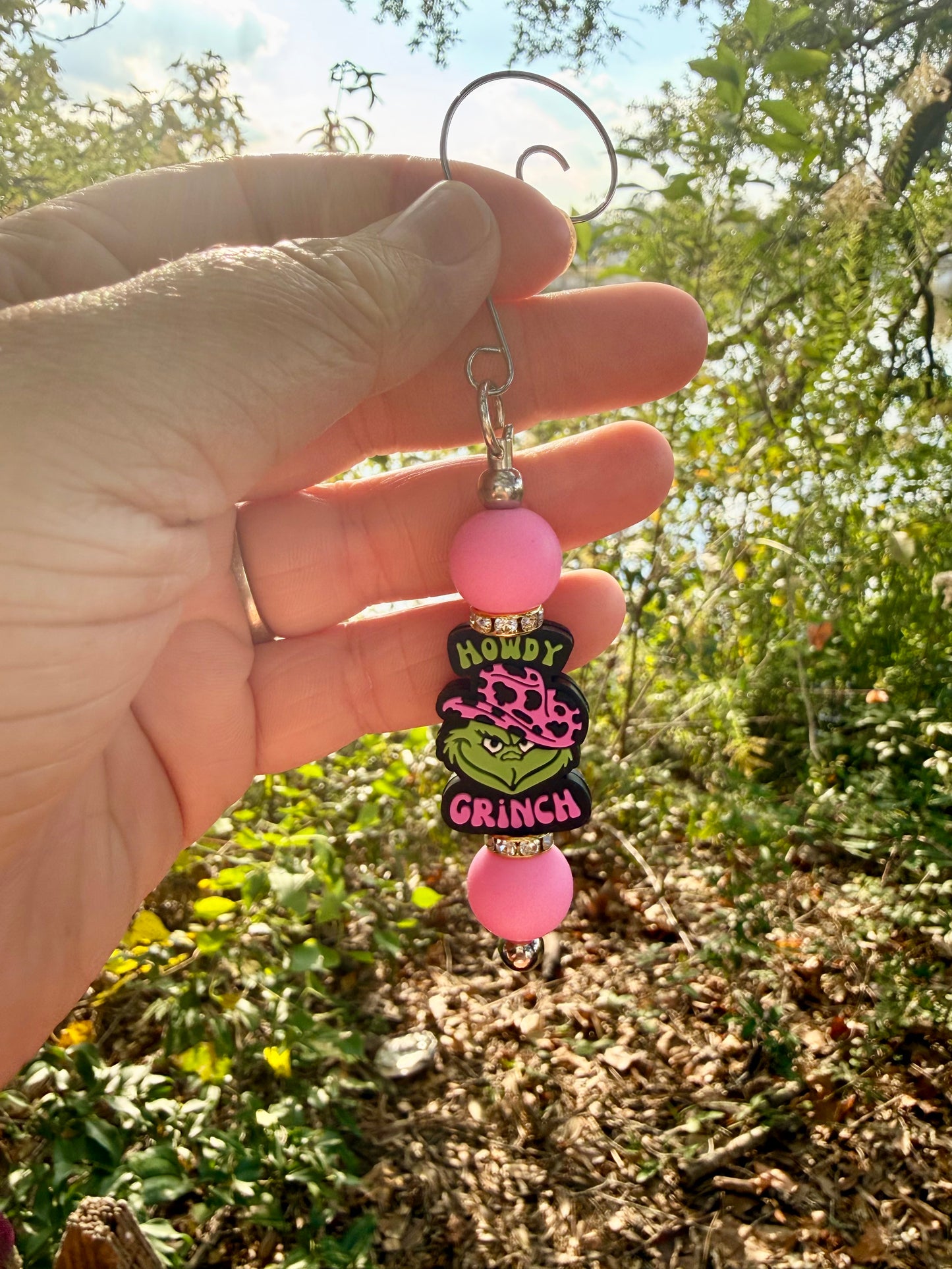 Howdy Green Man Ornament