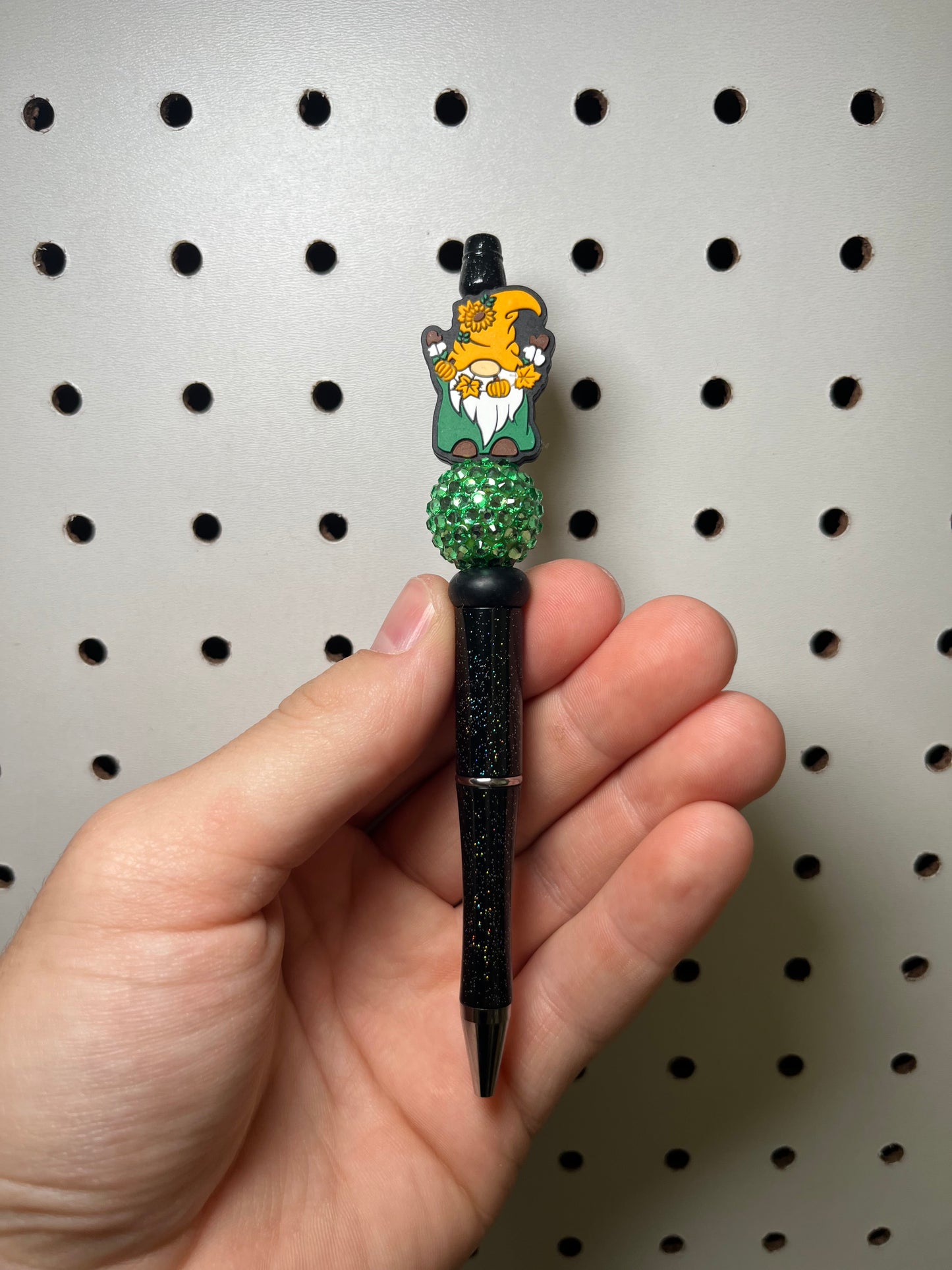 Green Fall Gnome Pen