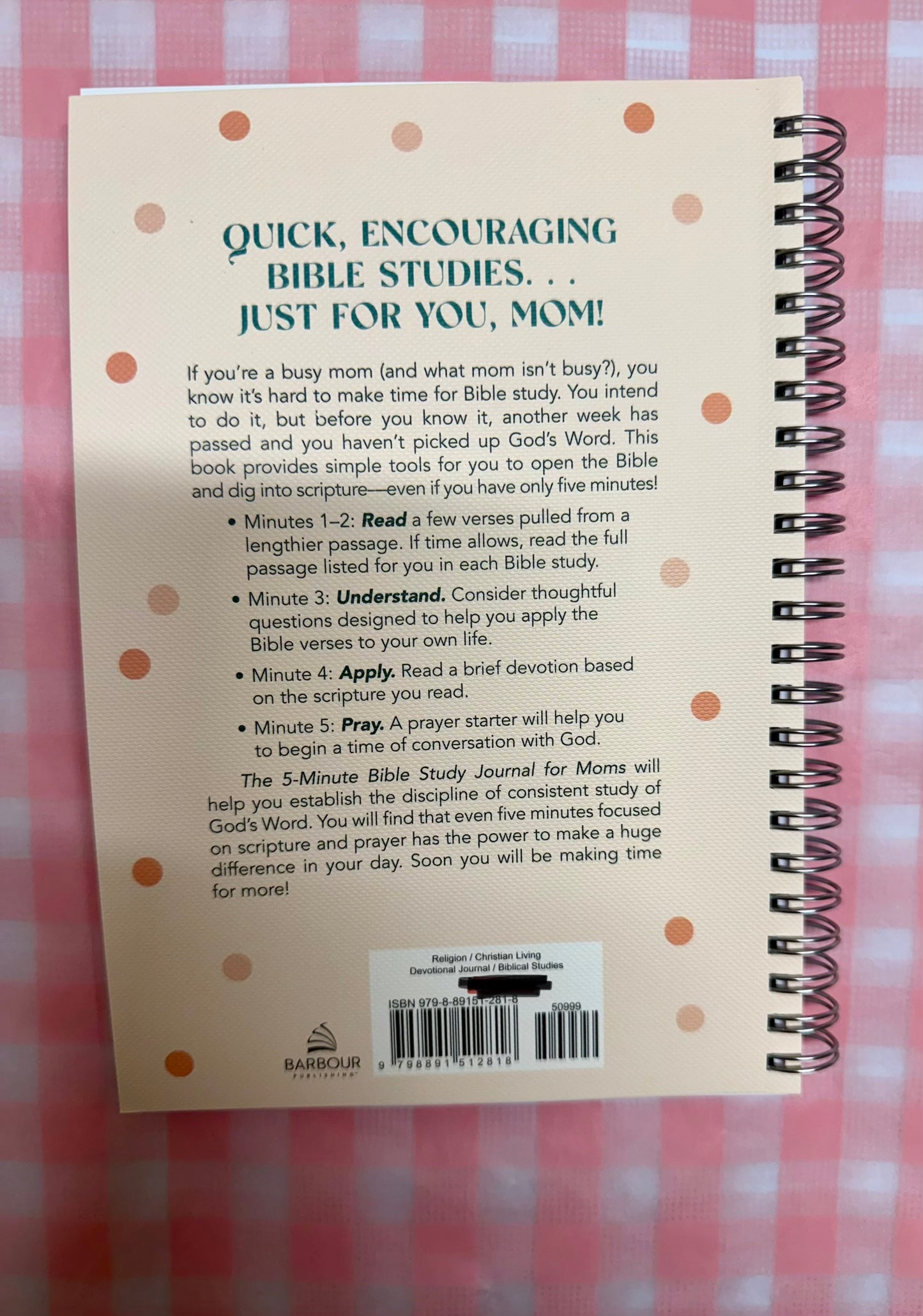 Bible Study for Moms Journal