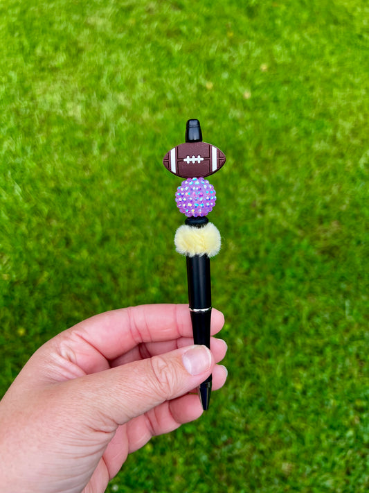 Purple and Gold Pen