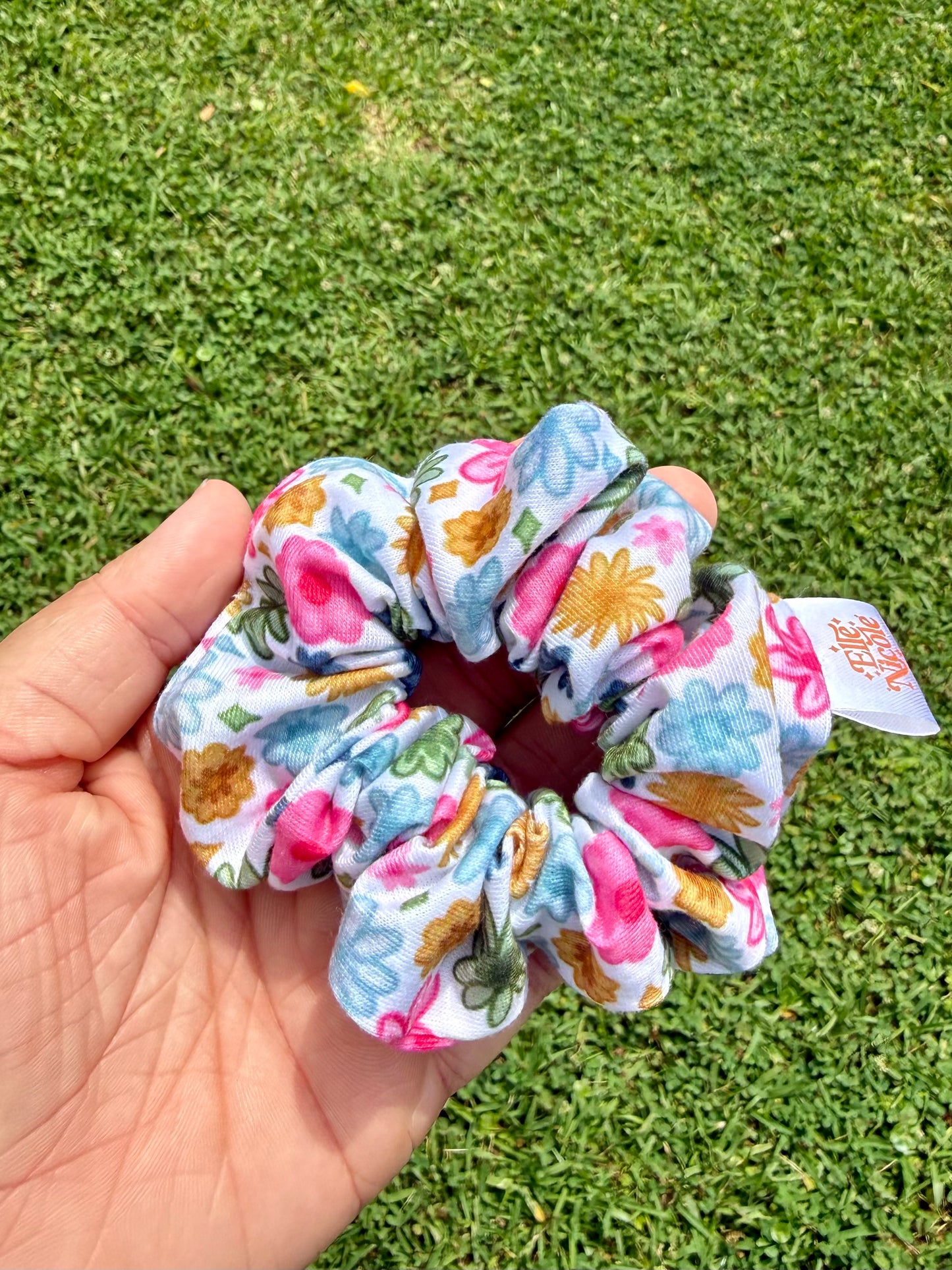 Floral Scrunchies